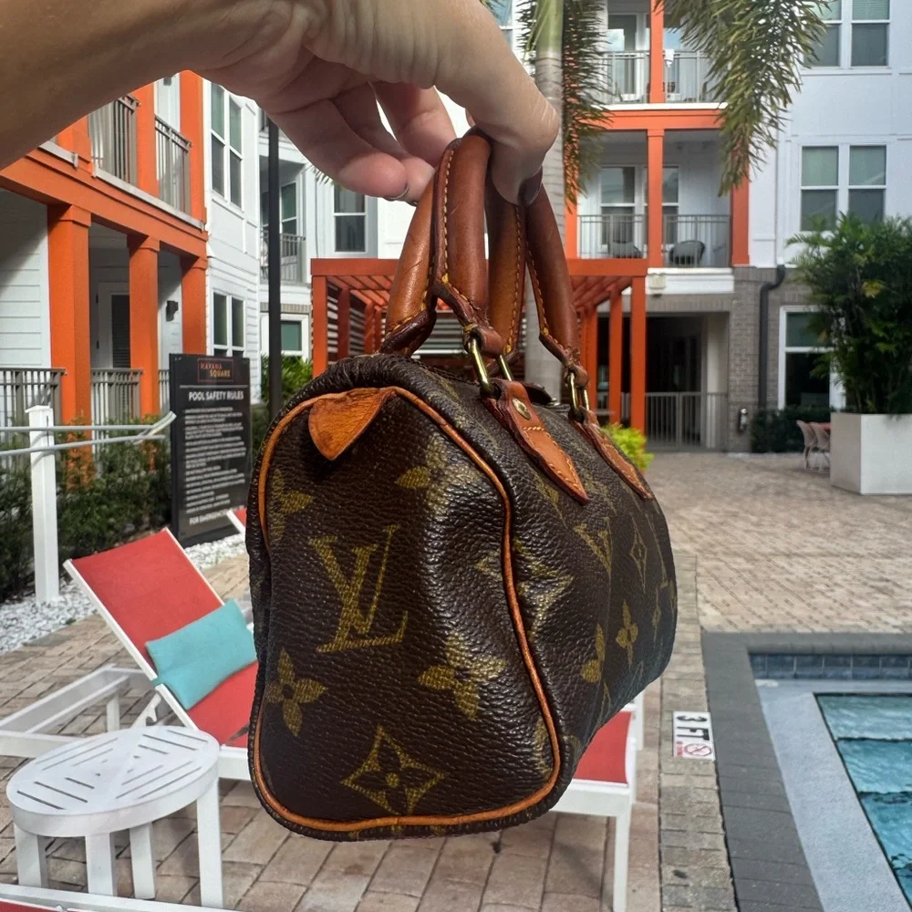 LV Louis Vuitton Speedy Nano, Mini Speedy, with COA - Picture 5 of 14